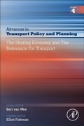 Cover: The Sharing Economy and the Relevance for Transport: Volume 4 - Academic Press