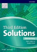 Cover: Solutions: Elementary: Student's Book C Units 7-9 - Oxford University Press