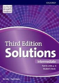 Enlarge image Cover: Solutions: Intermediate: Student's Book B Units 4-6 - Oxford University Press