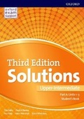 Cover: Solutions: Upper-Intermediate: Student's Book A Units 1-3 - Oxford University Press