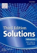 Cover: Solutions: Advanced: Student's Book C Units 7-9 - Oxford University Press