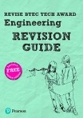 Cover: Pearson REVISE BTEC Tech Award Engineering Revision Guide inc online edition - pre-2022 edition - Pearson Education Limited