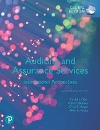 Abbildung von: Auditing and Assurance Services, Global Edition - Pearson Education Limited