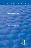 Cover: Routledge Revivals: David Mamet (1985) - Routledge