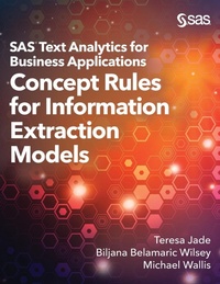 Enlarge image Cover: SAS Text Analytics for Business Applications - SAS Institute