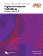 Cover: Pearson BTEC Level 1/2 Tech Award in Digital Information Technology: Component 3 2019 - PG Online Limited