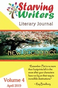 Cover: Starving Writers Literary Journal -April 2019 - Truesource Publishing