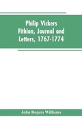 Cover: Philip Vickers Fithian, Journal and Letters, 1767-1774 - ALPHA EDITION