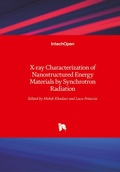 Cover: X-ray Characterization of Nanostructured Energy Materials by Synchrotron Radiation - Intechopen