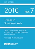 Cover: Thailand's Hyper-royalism - ISEAS Publishing