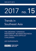 Cover: The Growing "Strategic Partnership" between Indonesia and China Faces Difficult Challenges - ISEAS Publishing