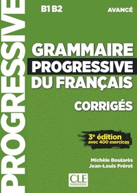 Abbildung von: Grammaire progressive du français - Niveau avancé - 3ème édition - Klett