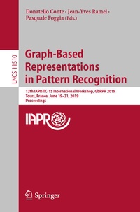 Enlarge image Cover: Graph-Based Representations in Pattern Recognition - Springer