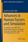 Cover: Advances in Human Factors and Simulation - Springer