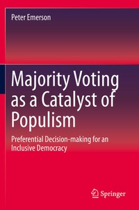 Enlarge image Cover: Majority Voting as a Catalyst of Populism - Springer