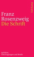Cover: Die Schrift - J&uuml;discher Verlag im Suhrkamp Verlag