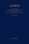 Cover: 2019 - De Gruyter