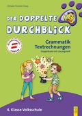 Cover: Der doppelte Durchblick 4 - Grammatik, Textrechnungen - G&G Verlag, Kinder- und Jugendbuch