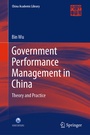 Cover: Government Performance Management in China - Springer