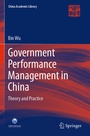 Cover: Government Performance Management in China - Springer