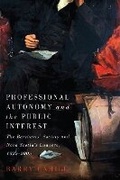 Bild: Professional Autonomy and the Public Interest - McGill-Queen's University Press