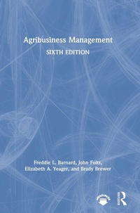 Abbildung von: Agribusiness Management - Routledge