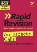 Cover: York Notes for AQA GCSE (9-1) Rapid Revision: An Inspector Calls - Pearson Education Limited
