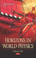 Cover: Horizons in World Physics. Volume 298 - Nova Science Publishers Inc