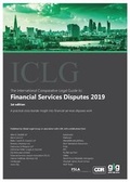 Cover: The International Comparative Legal Guide to: Financial Services Disputes 2019 - Global Legal Group Ltd