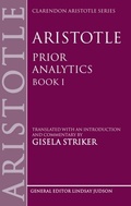 Cover: Aristotle's Prior Analytics book I - OUP eBook