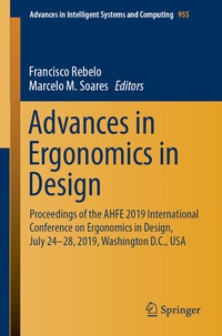 Enlarge image Cover: Advances in Ergonomics in Design - Springer