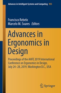 Enlarge image Cover: Advances in Ergonomics in Design - Springer
