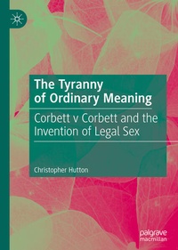 Enlarge image Cover: The Tyranny of Ordinary Meaning - Palgrave Macmillan