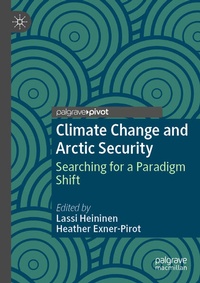Enlarge image Cover: Climate Change and Arctic Security - Palgrave Pivot