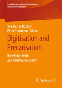 Enlarge image Cover: Digitisation and Precarisation - Springer VS