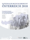Cover: Nationaler Bildungsbericht &Ouml;sterreich 2018 - Band 2 - Leykam