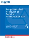 Cover: European Academic Colloquium on Technical Communication 2018 - tcworld