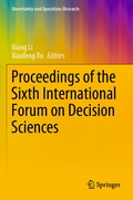 Cover: Proceedings of the Sixth International Forum on Decision Sciences - Springer