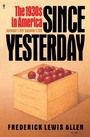 Cover: Since Yesterday - HarperPerennial