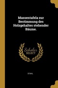 Cover: Massentafela zur Bestimmung des Holzgehaltes stehender Baeume. - Wentworth Press