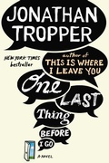 Cover: One Last Thing Before I Go - Dutton