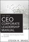 Cover: The New CEO Corporate Leadership Manual - Strategic and Analytical Tools for Growth - Wiley