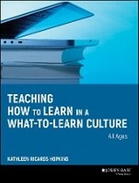 Enlarge image Cover: Teaching How to Learn in a What-to-Learn Culture - Wiley