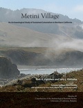 Cover: Metini Village - Archaeological Research Facility University of California Be