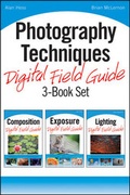 Cover: Photography Techniques Digital Field Guide 3-Book Set - Wiley