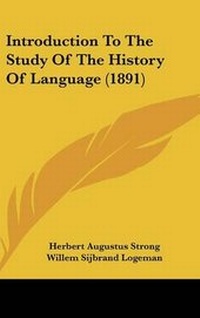 Enlarge image Cover: Introduction To The Study Of The History Of Language (1891) - Kessinger Publishing