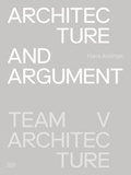 Cover: Architecture and Argument - Hatje Cantz Verlag