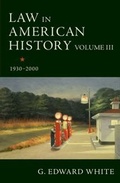 Bild: Law in American History, Volume III - OUP eBook