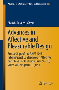 Enlarge image Cover: Advances in Affective and Pleasurable Design - Springer