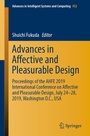 Cover: Advances in Affective and Pleasurable Design - Springer